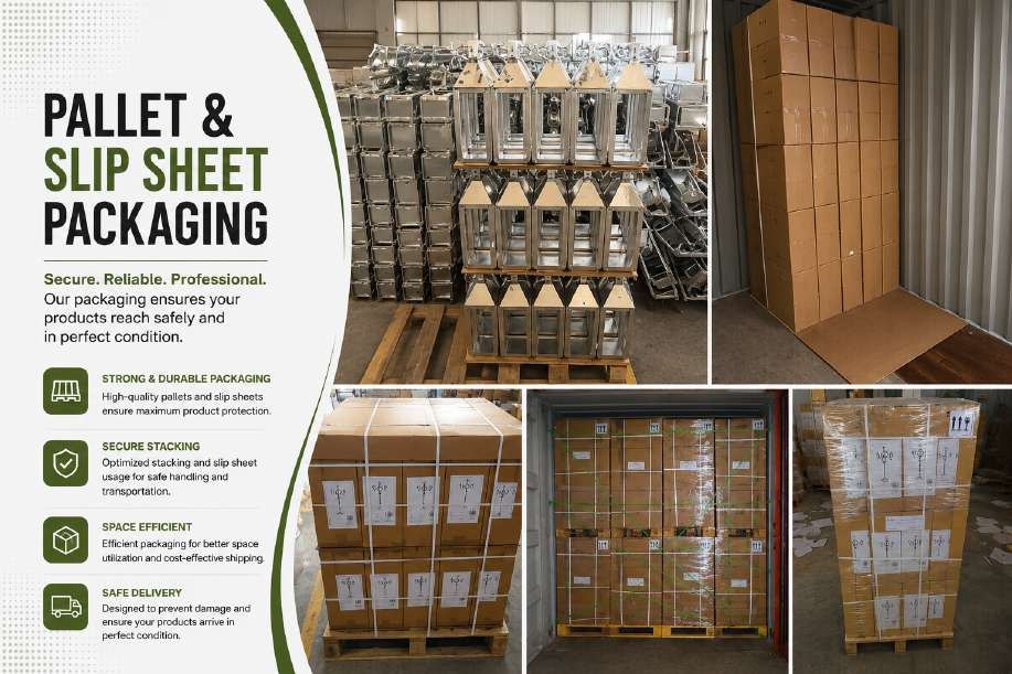 Pallet & slip sheet packaging